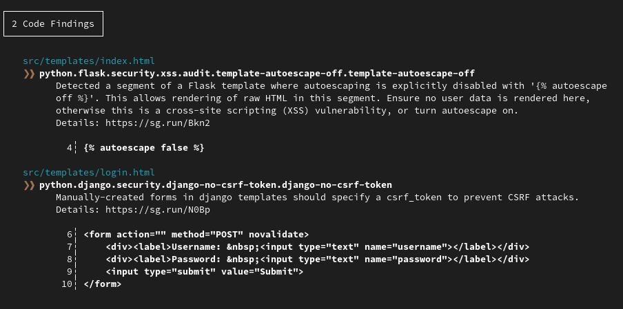 SAST-report